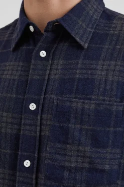 Norse Projects SHIRTING>Algot Relaxed Wool Check Shirt