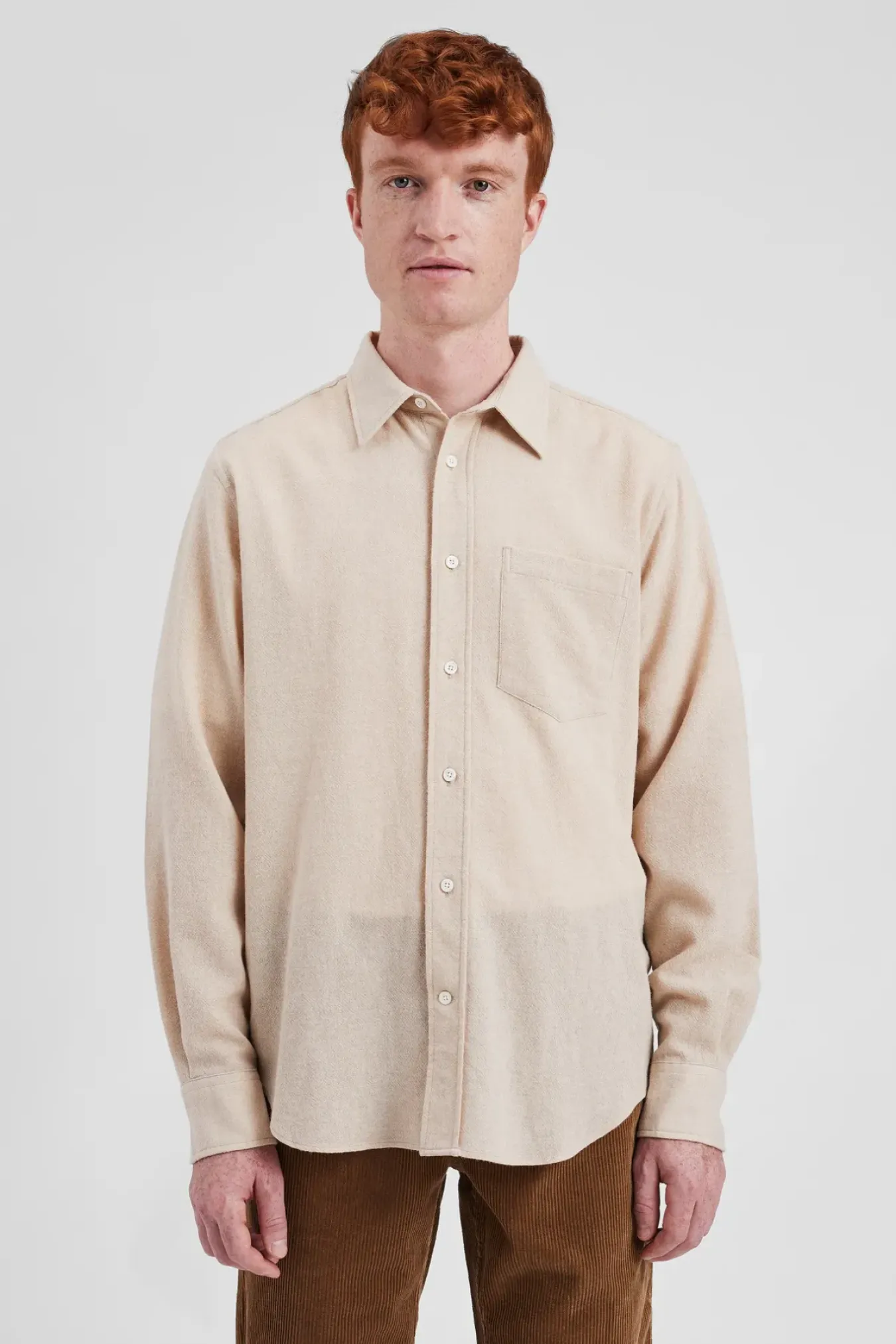Norse Projects SHIRTING>Algot Relaxed Wool Shirt