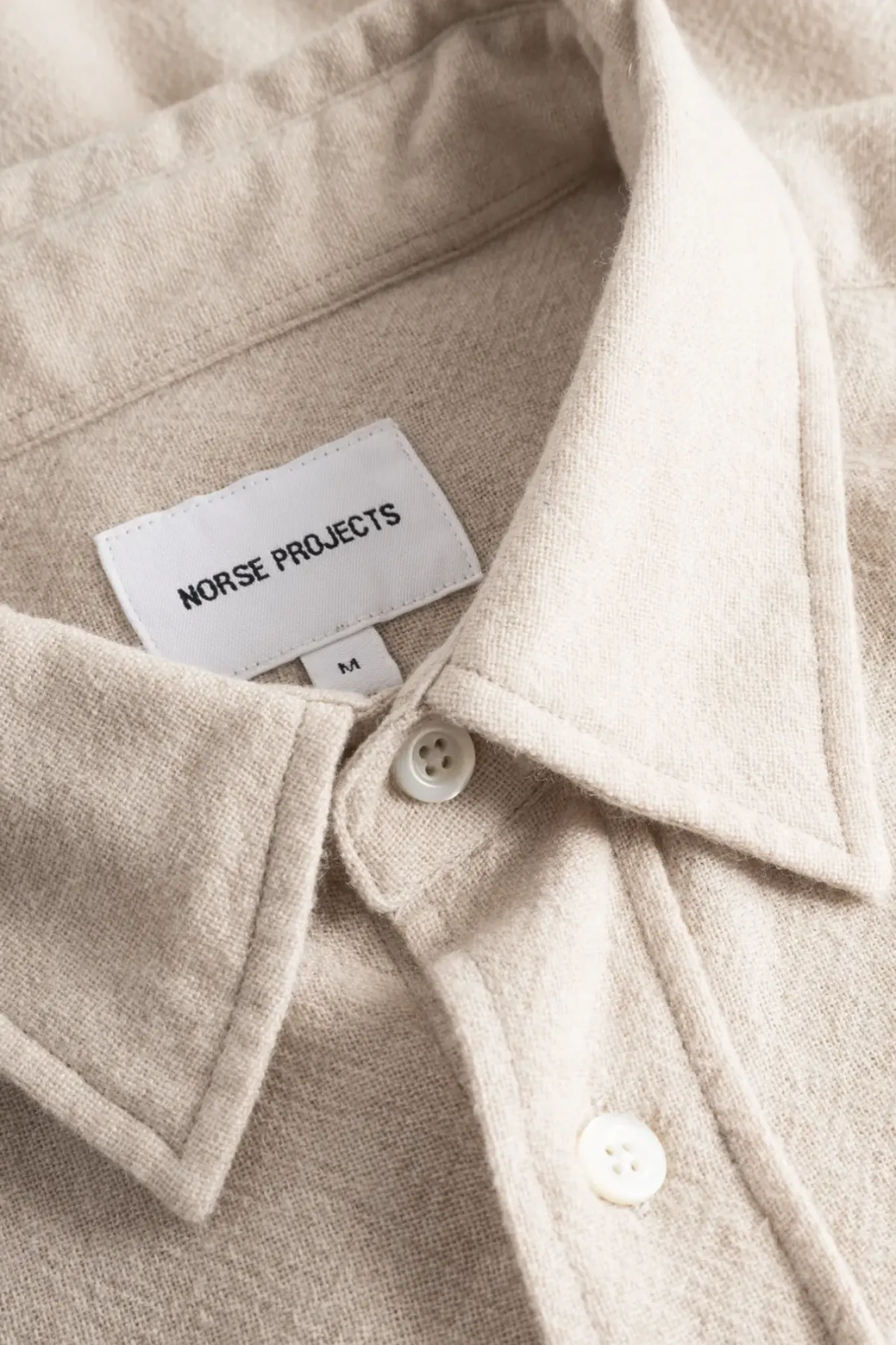 Norse Projects SHIRTING>Algot Relaxed Wool Shirt