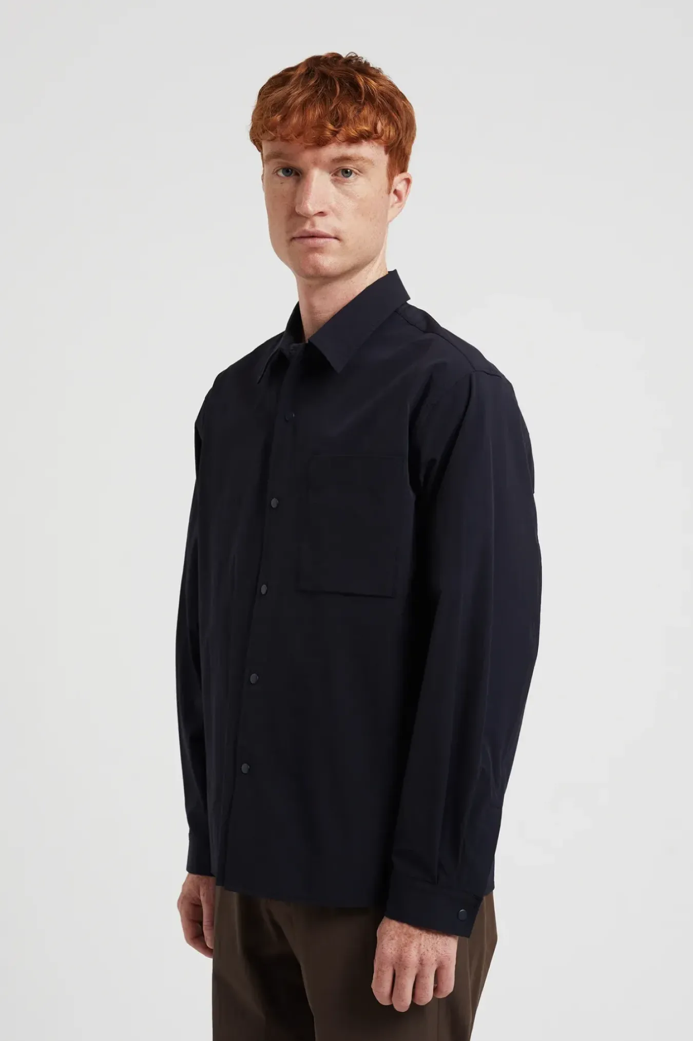 Norse Projects SHIRTING>Carsten Travel Light Shirt LS