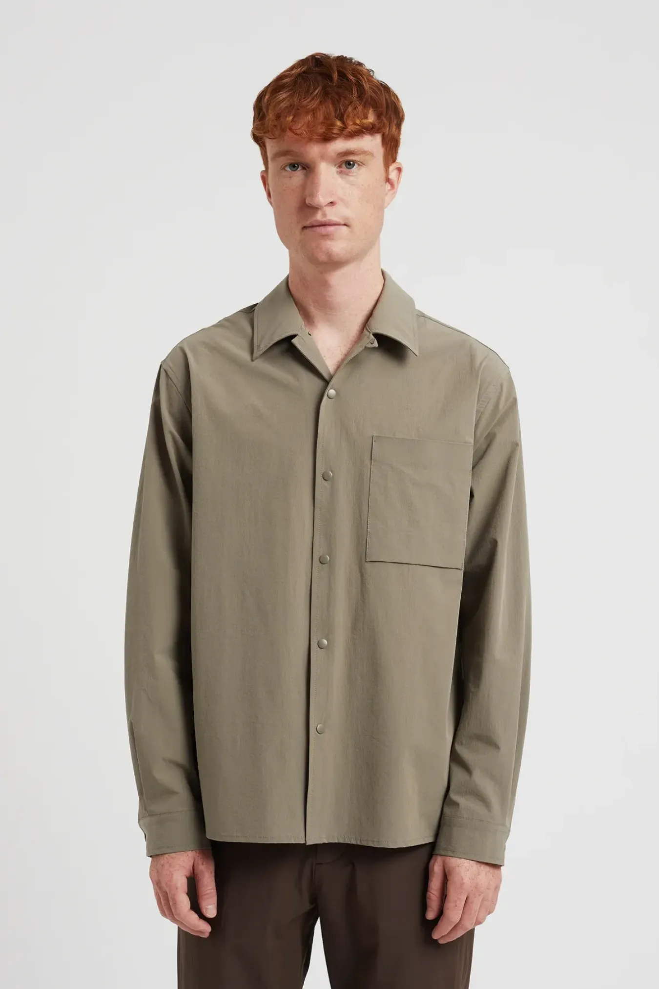 Norse Projects SHIRTING>Carsten Travel Light Shirt LS