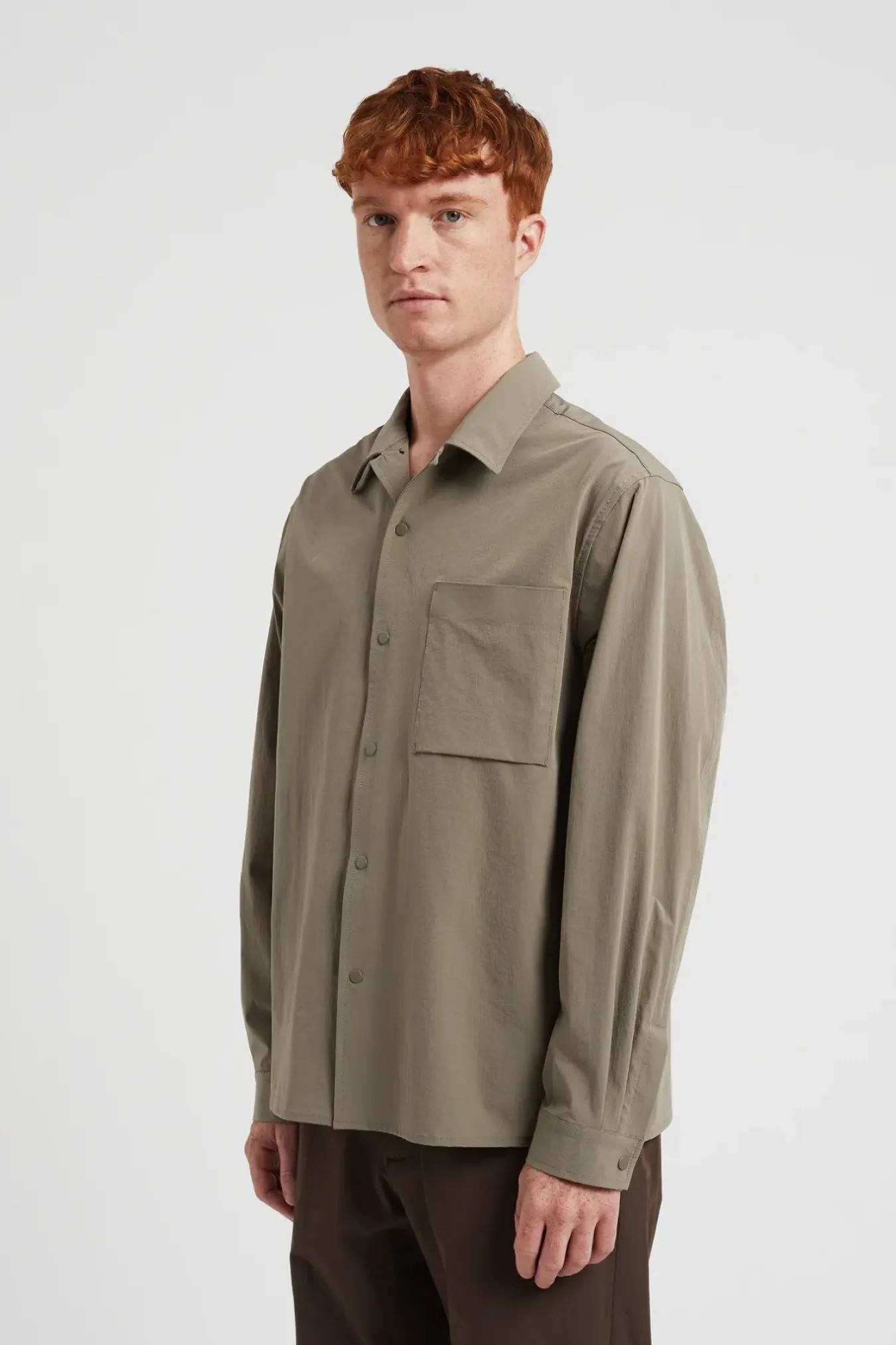 Norse Projects SHIRTING>Carsten Travel Light Shirt LS