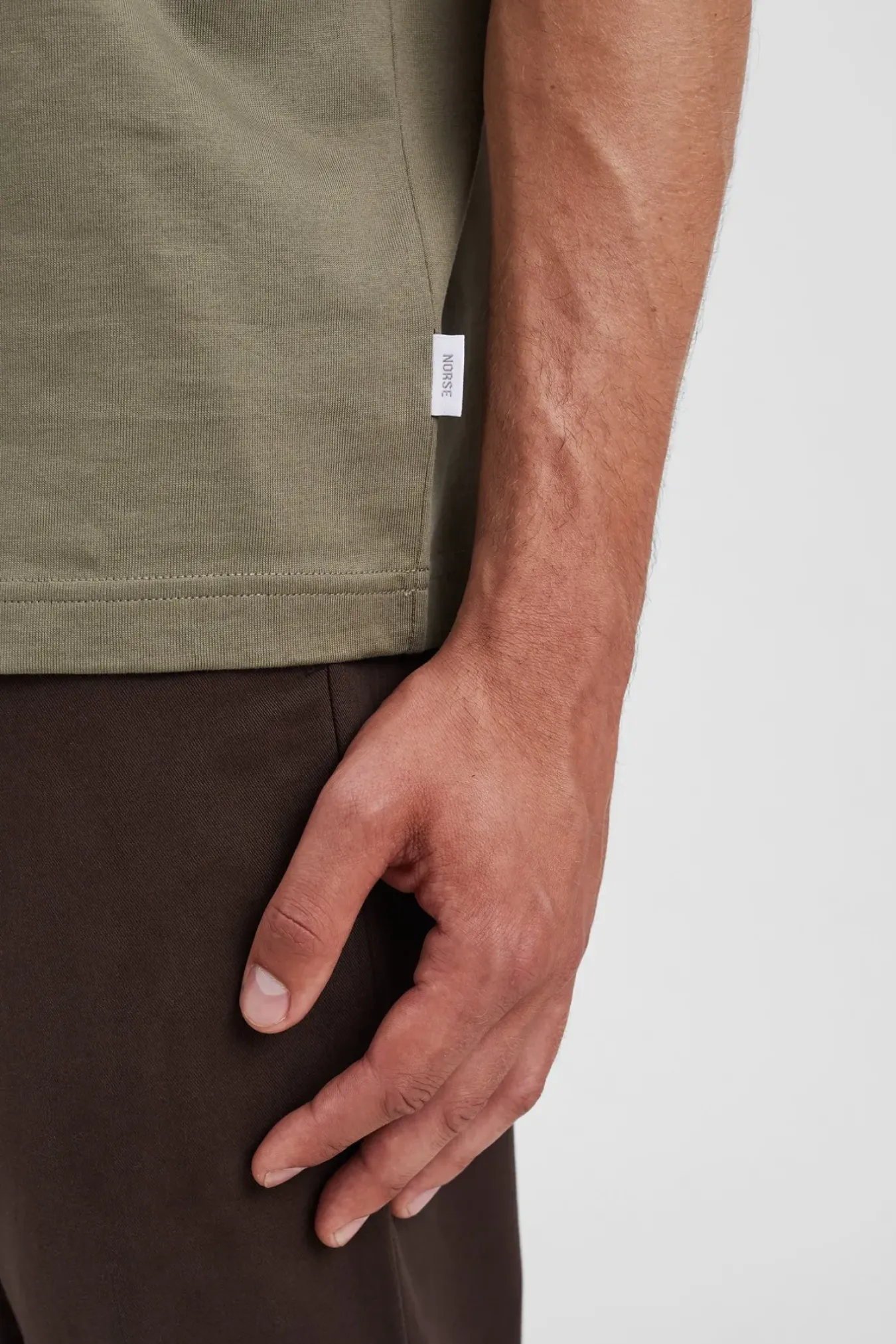 Norse Projects T-SHIRTS>Cotton Crêpe T-shirt