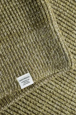 Norse Projects KNITWEAR>Hagen Wool Cotton Rib Full Zip Jacket