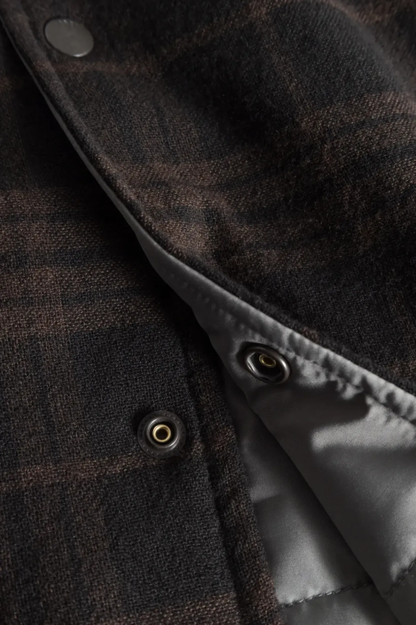 Norse Projects OVERSHIRTS>Hjalmer Insulated Wool Check Overshirt