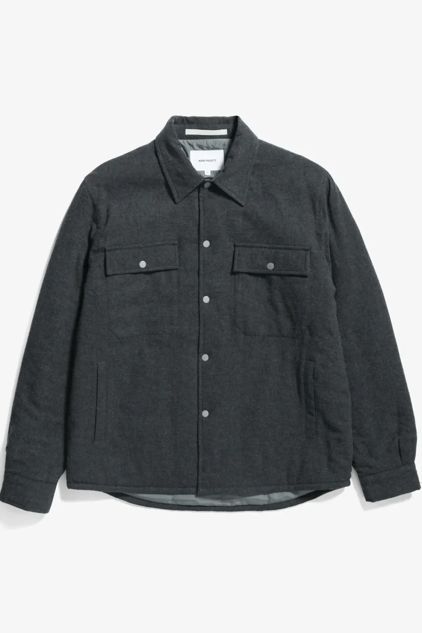 Norse Projects OVERSHIRTS>Hjalmer Insulated Wool Overshirt