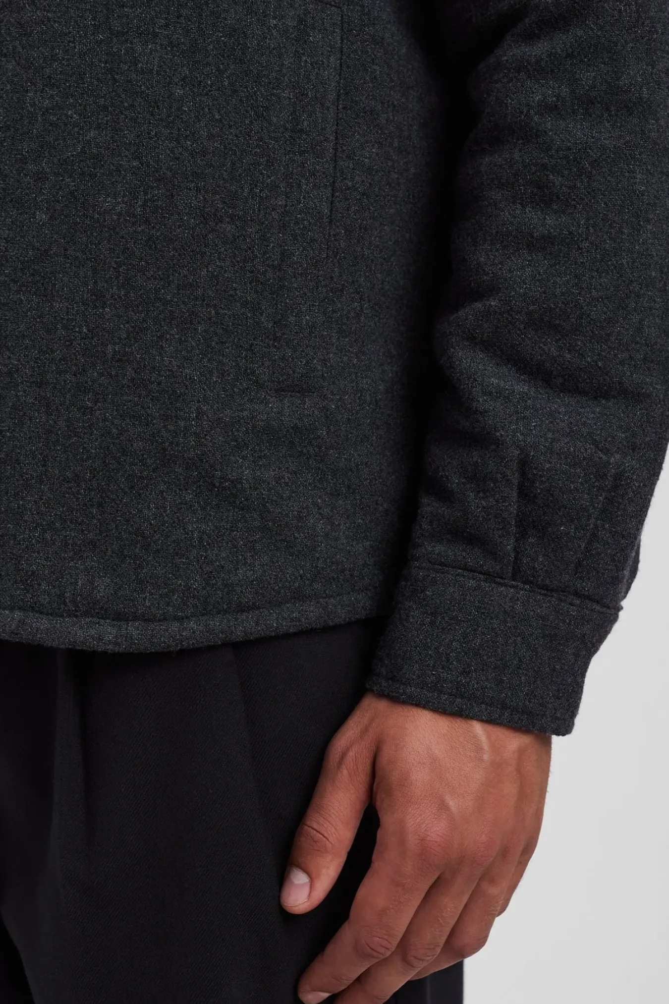 Norse Projects OVERSHIRTS>Hjalmer Insulated Wool Overshirt