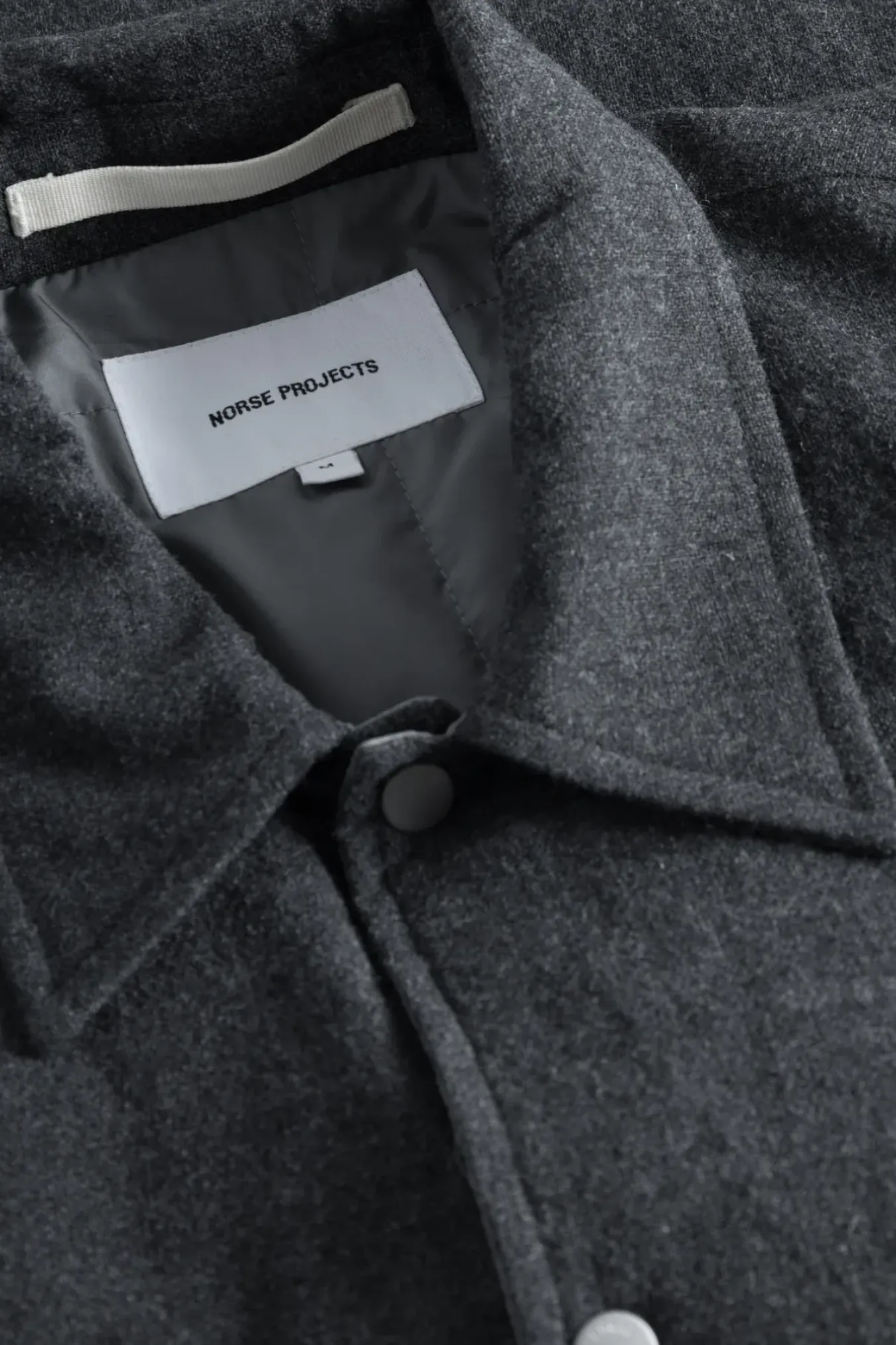 Norse Projects OVERSHIRTS>Hjalmer Insulated Wool Overshirt