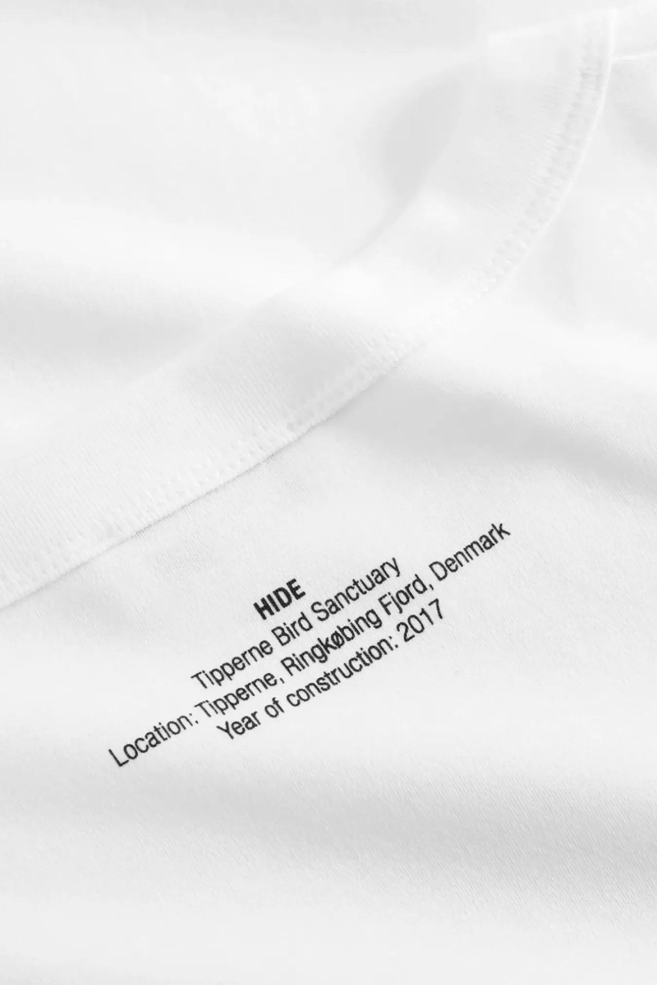 Norse Projects T-SHIRTS>Holger Organic Interlock Hide Print T-Shirt