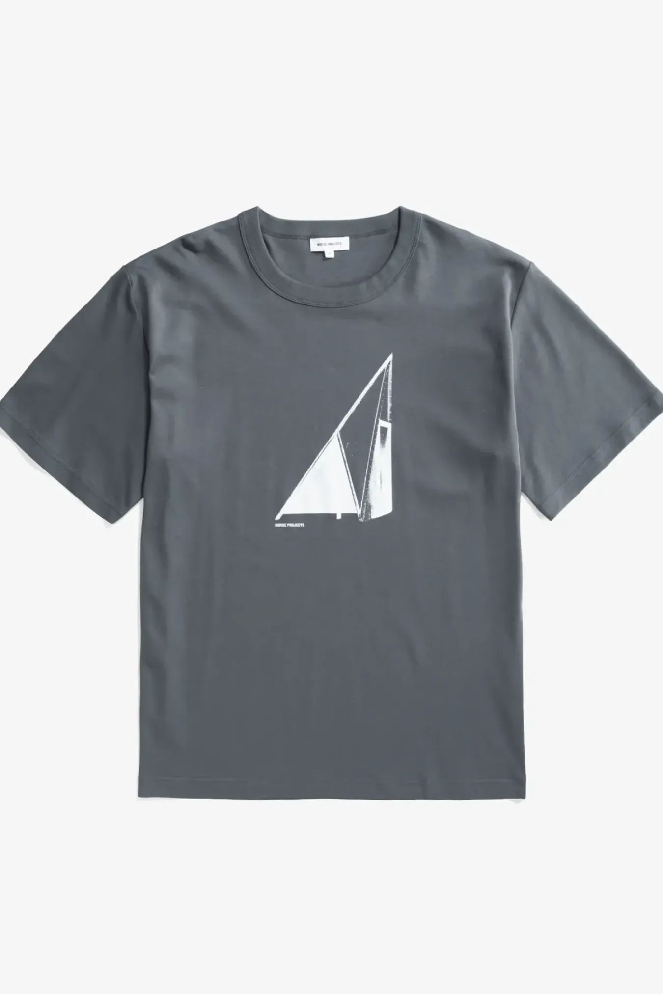 Norse Projects T-SHIRTS>Holger Organic Interlock Hide Print T-Shirt