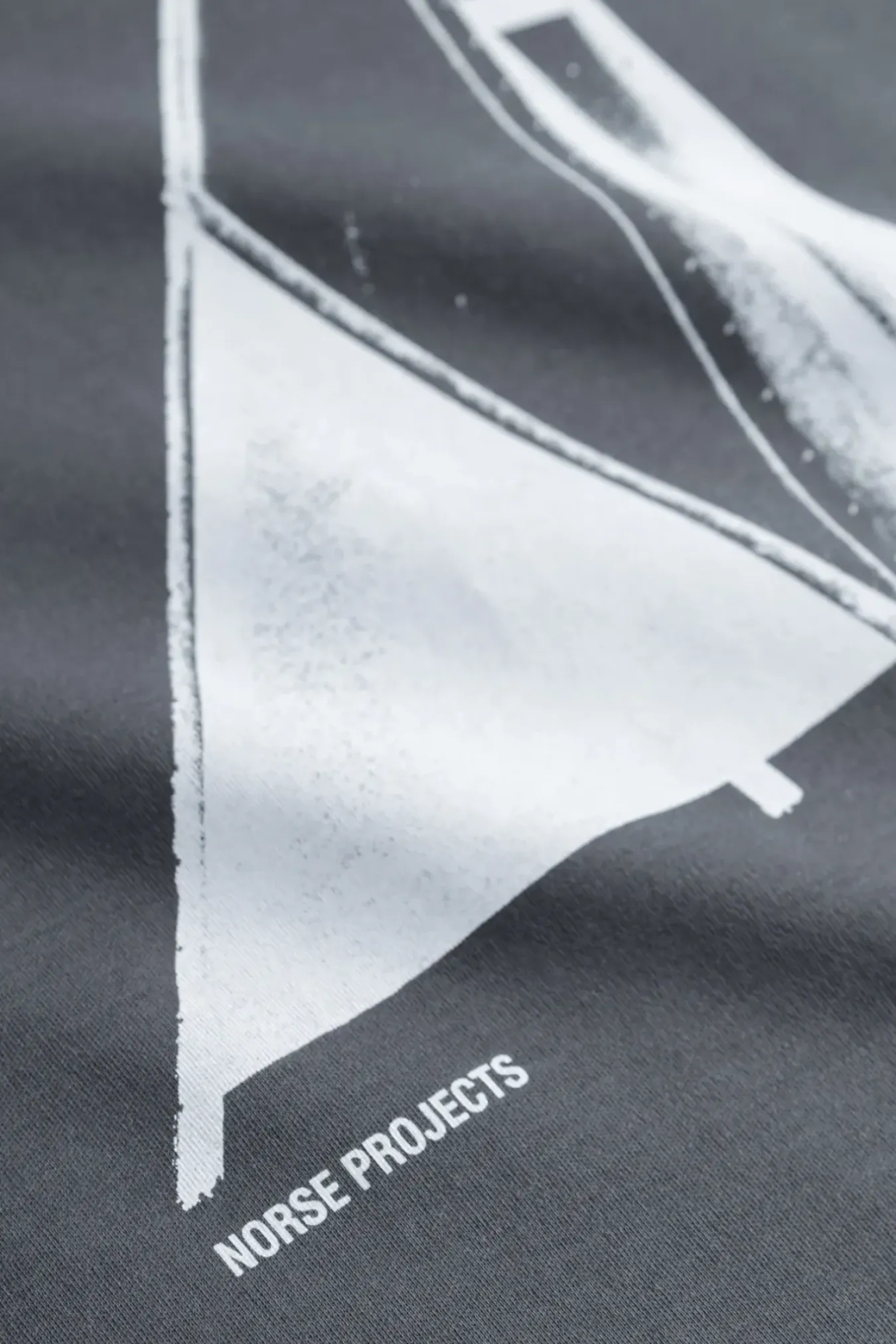 Norse Projects T-SHIRTS>Holger Organic Interlock Hide Print T-Shirt
