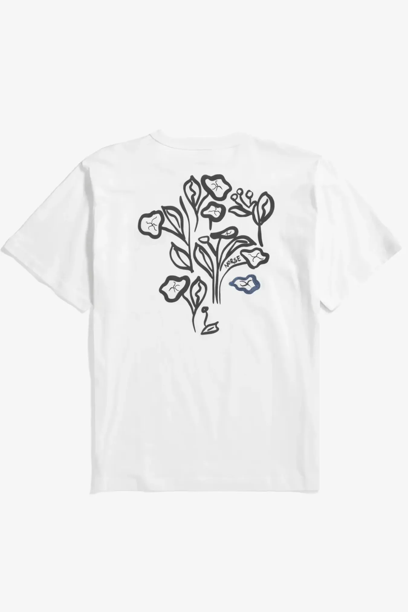 Norse Projects T-SHIRTS>Holger Organic Poppy T-Shirt