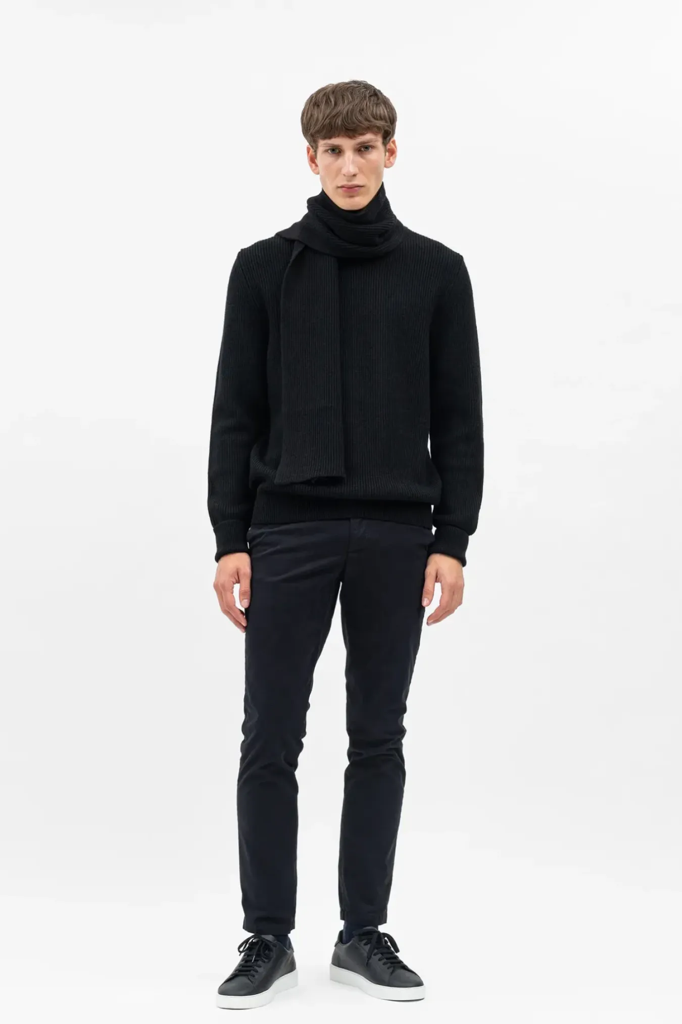 Norse Projects ACCESSORIES>Jannik Merino Rib Scarf