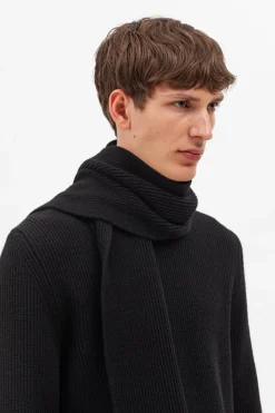 Norse Projects ACCESSORIES>Jannik Merino Rib Scarf