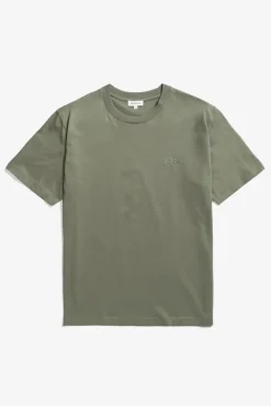 Norse Projects T-SHIRTS>Johannes Organic NORSE Logo T-shirt