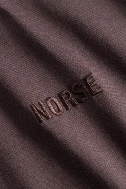 Norse Projects T-SHIRTS>Johannes Organic NORSE Logo T-shirt