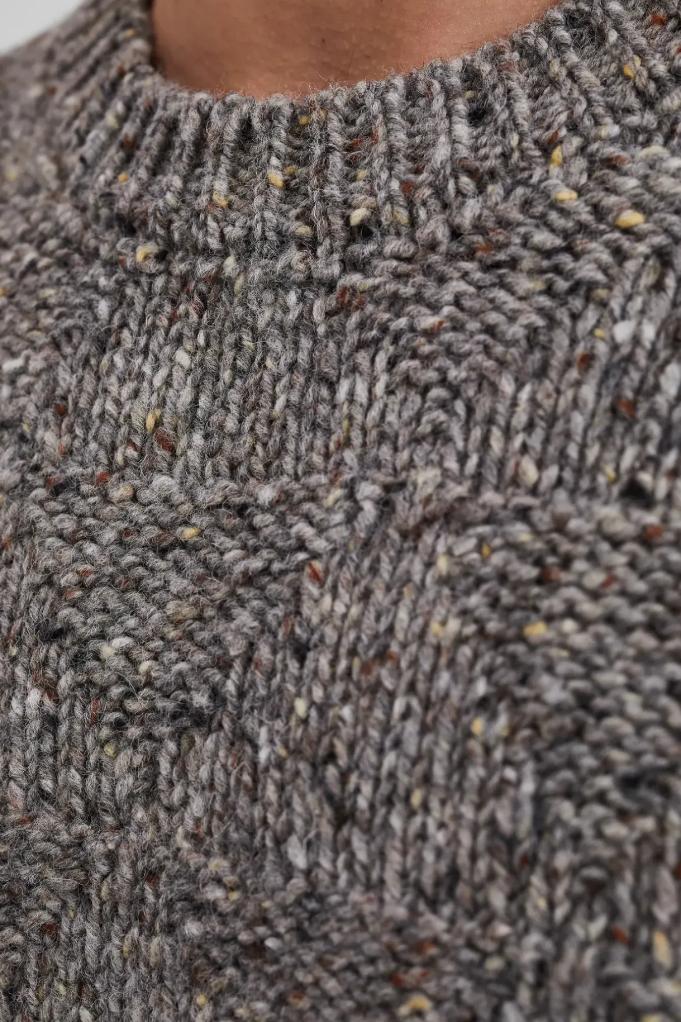 Norse Projects KNITWEAR>Jonas Donegal Diamond Sweater