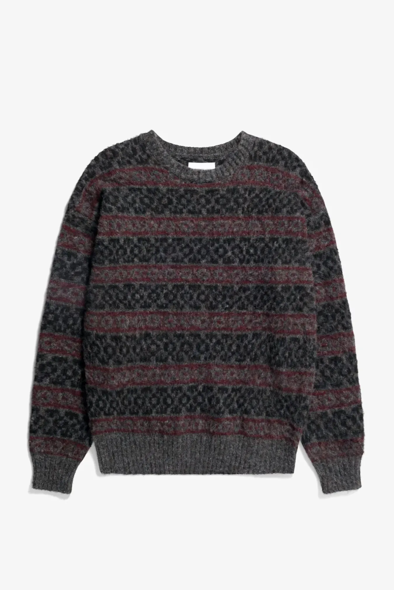 Norse Projects KNITWEAR>Jonas Scottish Lambswool Fair Isle Sweater