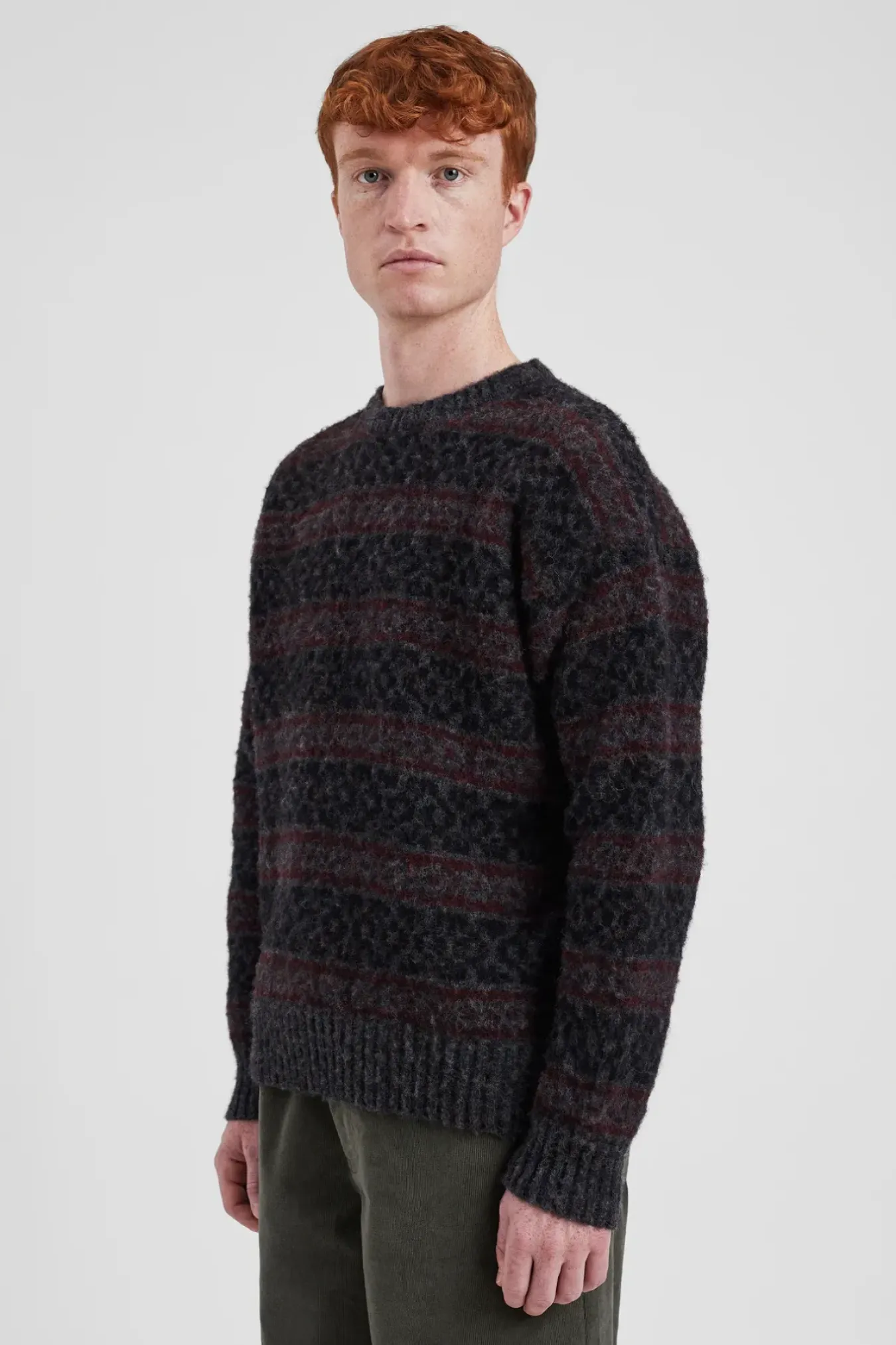 Norse Projects KNITWEAR>Jonas Scottish Lambswool Fair Isle Sweater