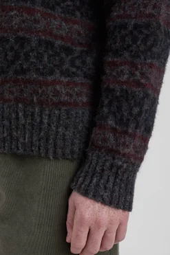 Norse Projects KNITWEAR>Jonas Scottish Lambswool Fair Isle Sweater
