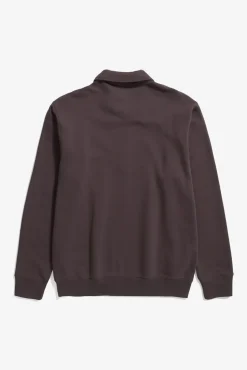 Norse Projects SWEATSHIRTS>Ketel Relaxed Organic NORSE Logo Half Zip
