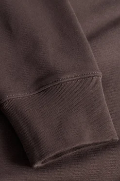 Norse Projects SWEATSHIRTS>Ketel Relaxed Organic NORSE Logo Half Zip