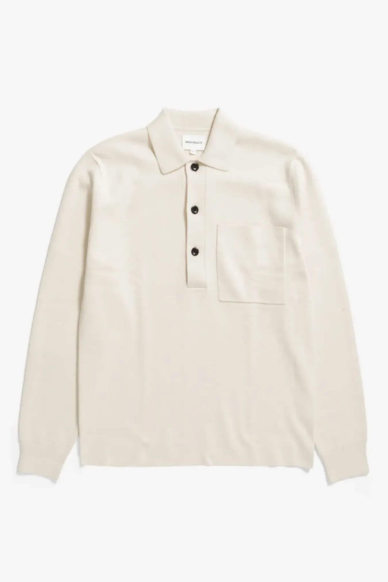 Norse Projects KNITWEAR>Kian Merino Cotton Milano Polo
