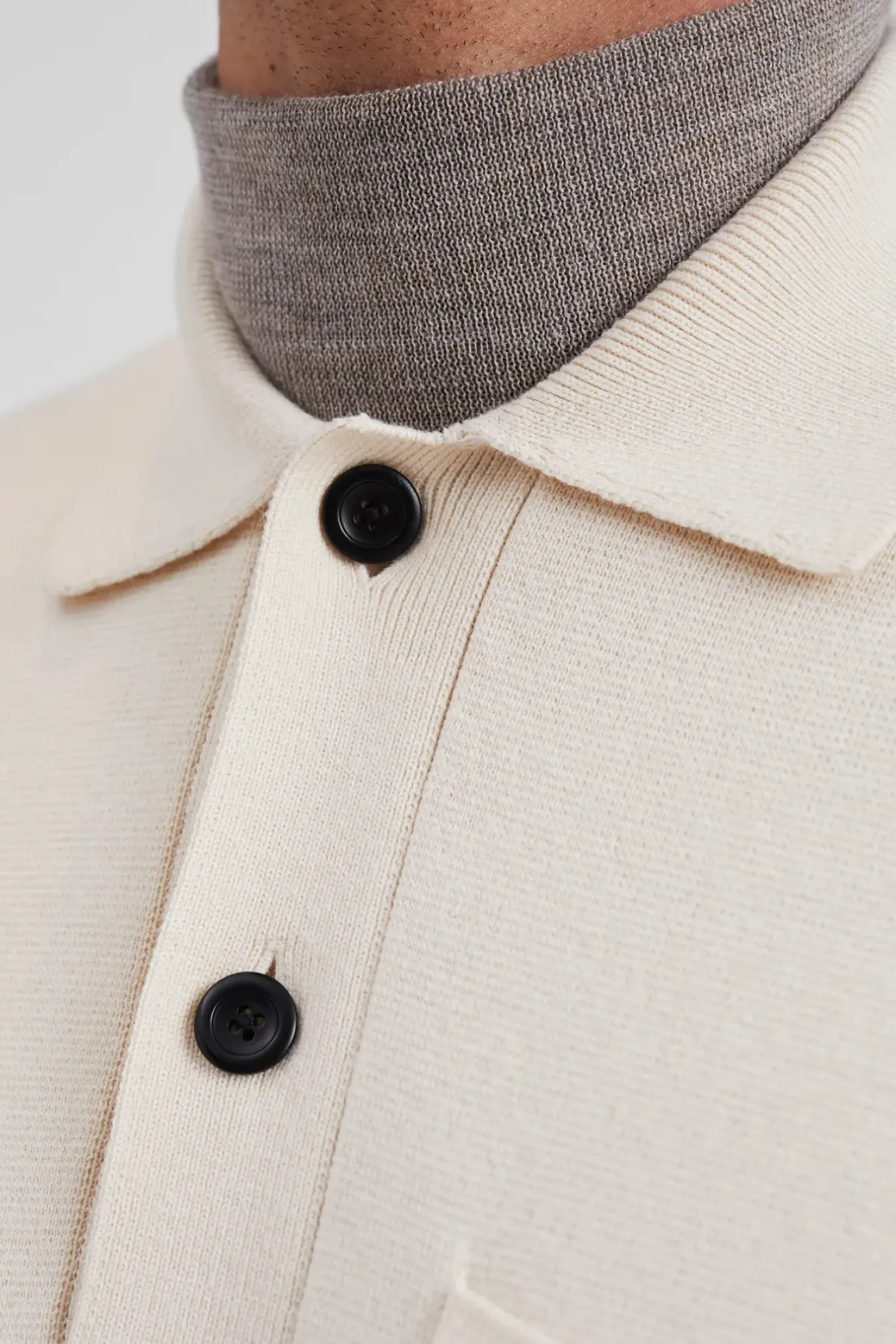 Norse Projects KNITWEAR>Kian Merino Cotton Milano Polo