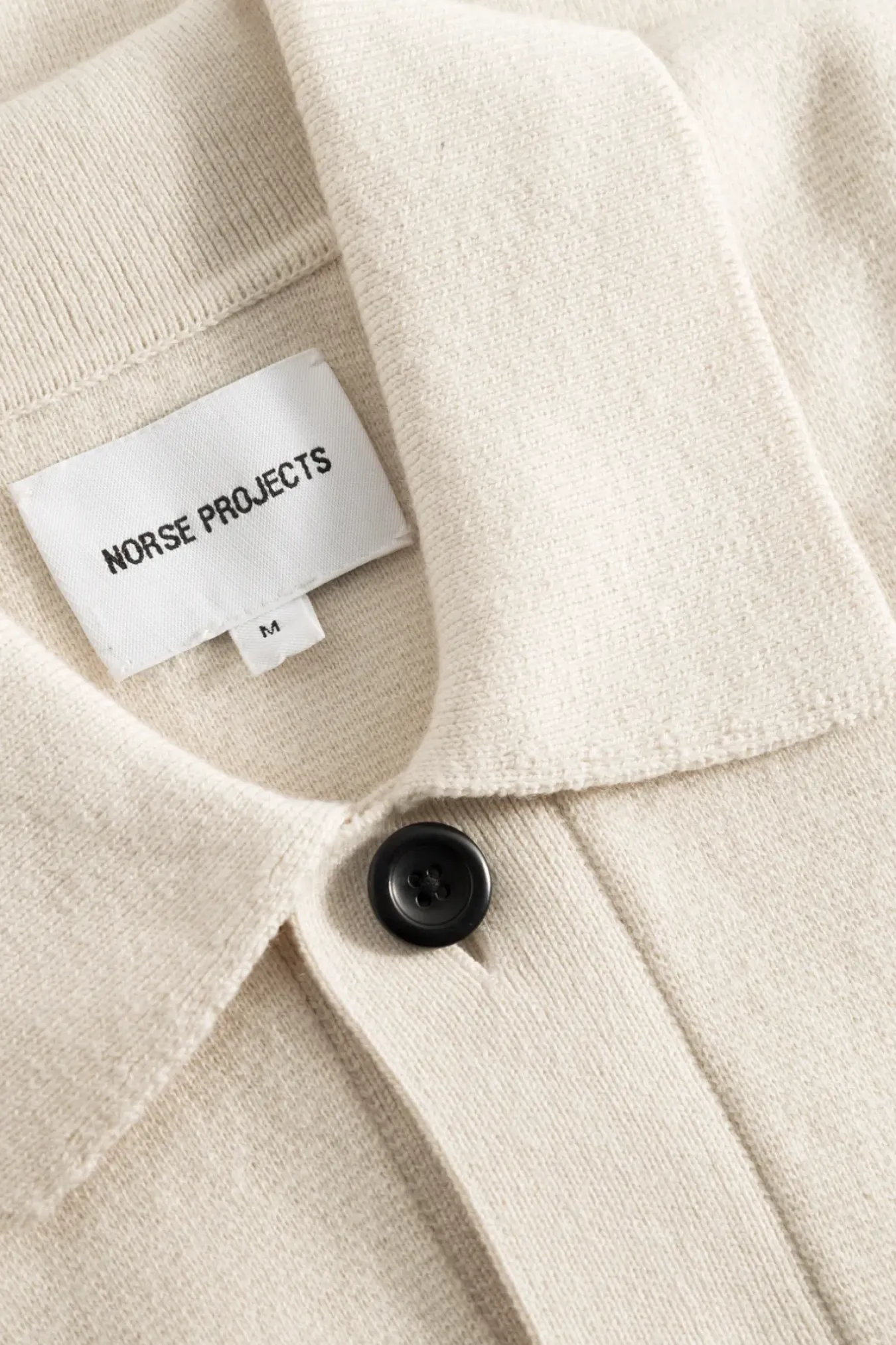 Norse Projects KNITWEAR>Kian Merino Cotton Milano Polo