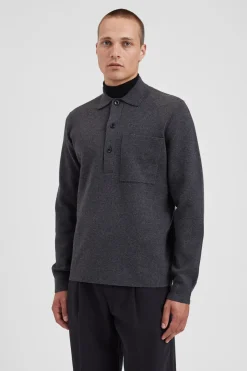 Norse Projects KNITWEAR>Kian Merino Cotton Milano Polo