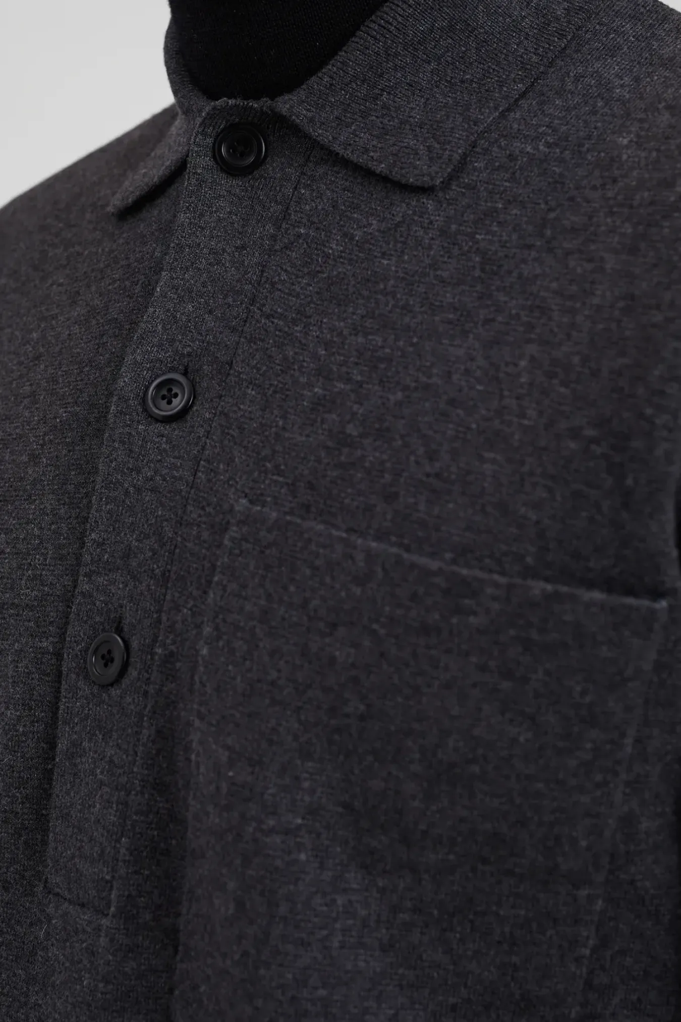 Norse Projects KNITWEAR>Kian Merino Cotton Milano Polo