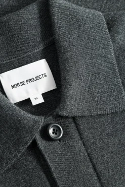 Norse Projects KNITWEAR>Kian Merino Cotton Milano Polo