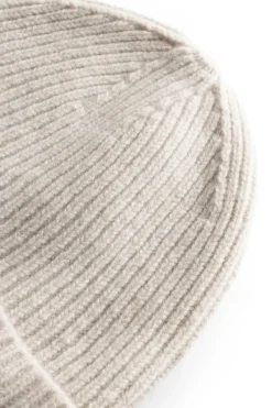 Norse Projects BEANIES>Merino Lambswool Rib N Logo Beanie