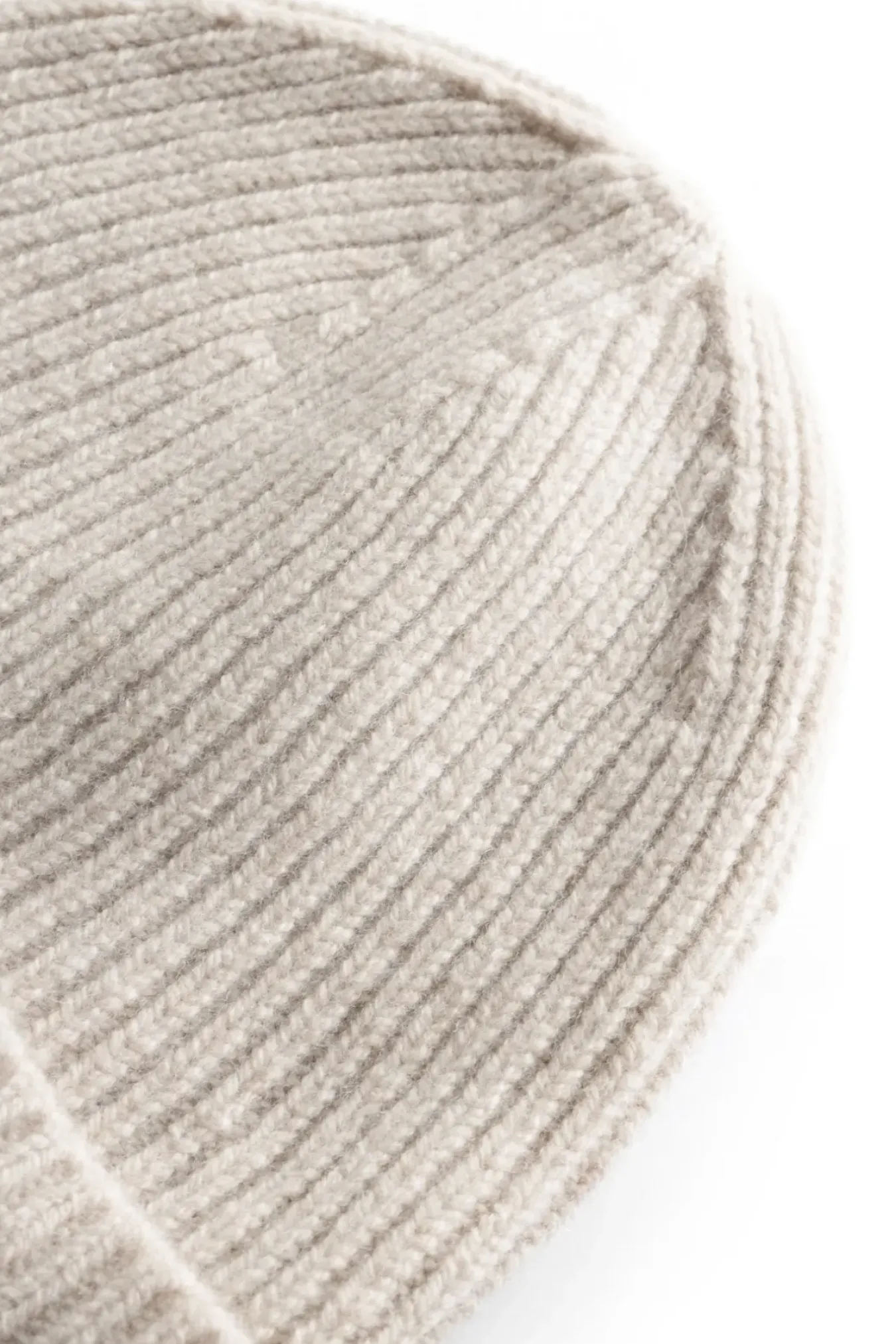 Norse Projects BEANIES>Merino Lambswool Rib N Logo Beanie