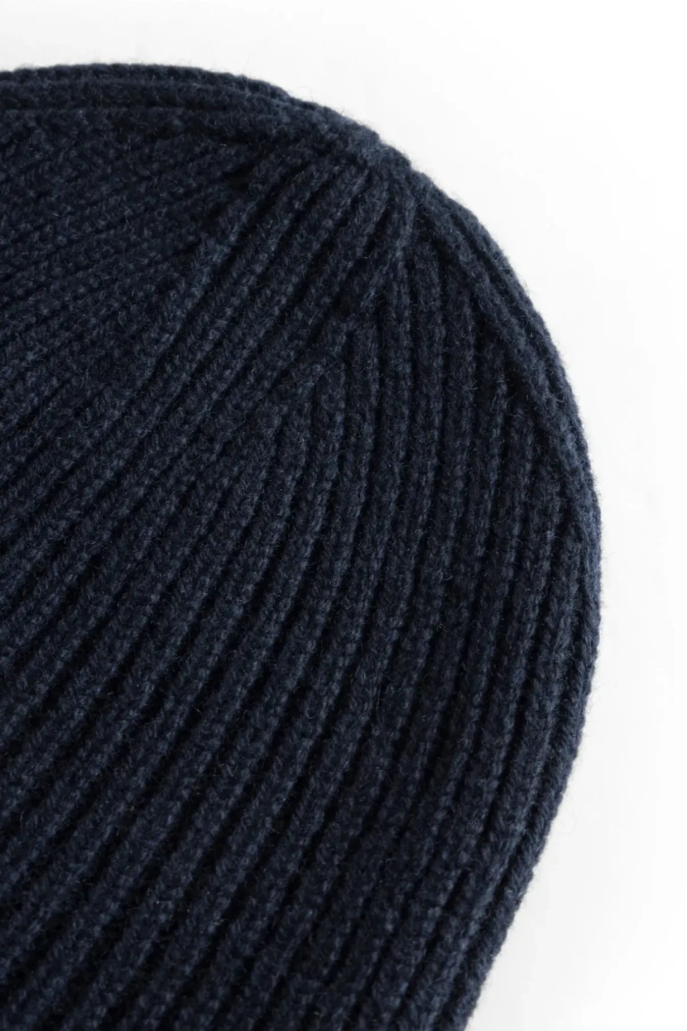 Norse Projects BEANIES>Merino Lambswool Rib N Logo Beanie