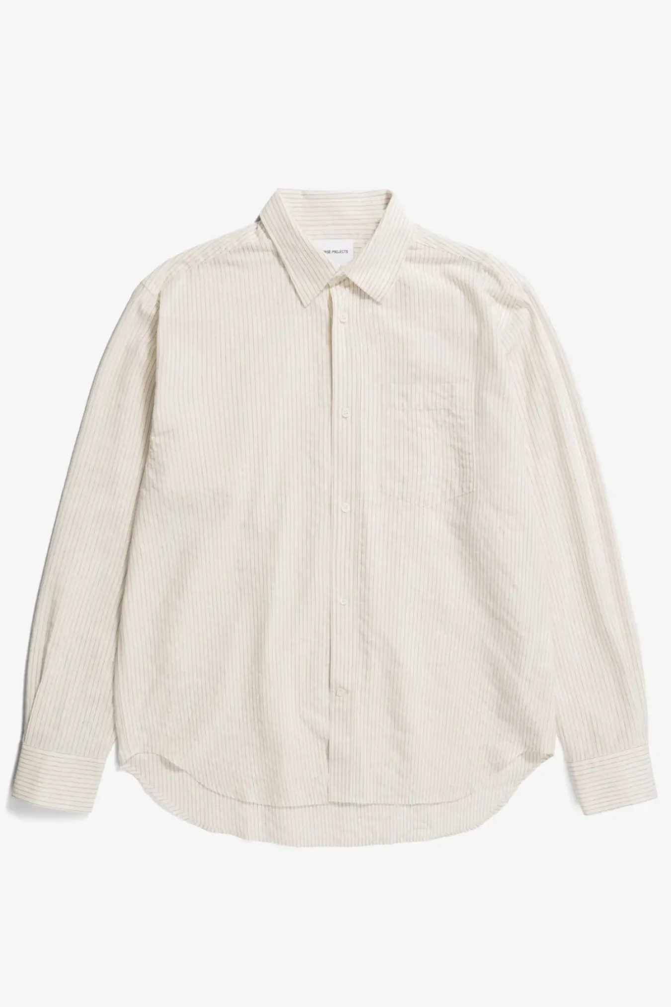 Norse Projects SHIRTING>Mo Oversized Striped Shirt