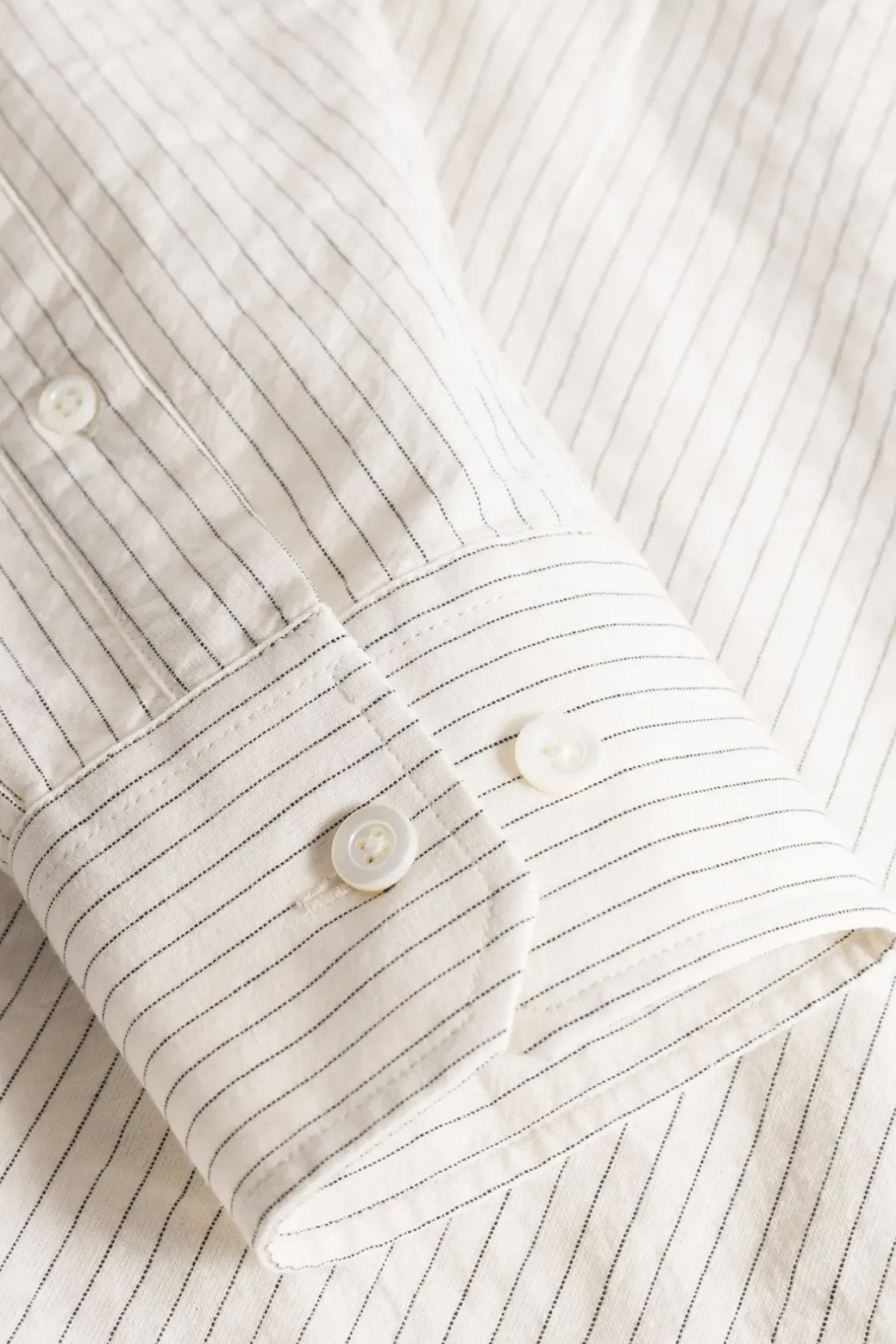 Norse Projects SHIRTING>Mo Oversized Striped Shirt