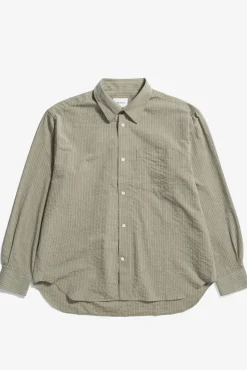 Norse Projects SHIRTING>Mo Oversized Striped Shirt