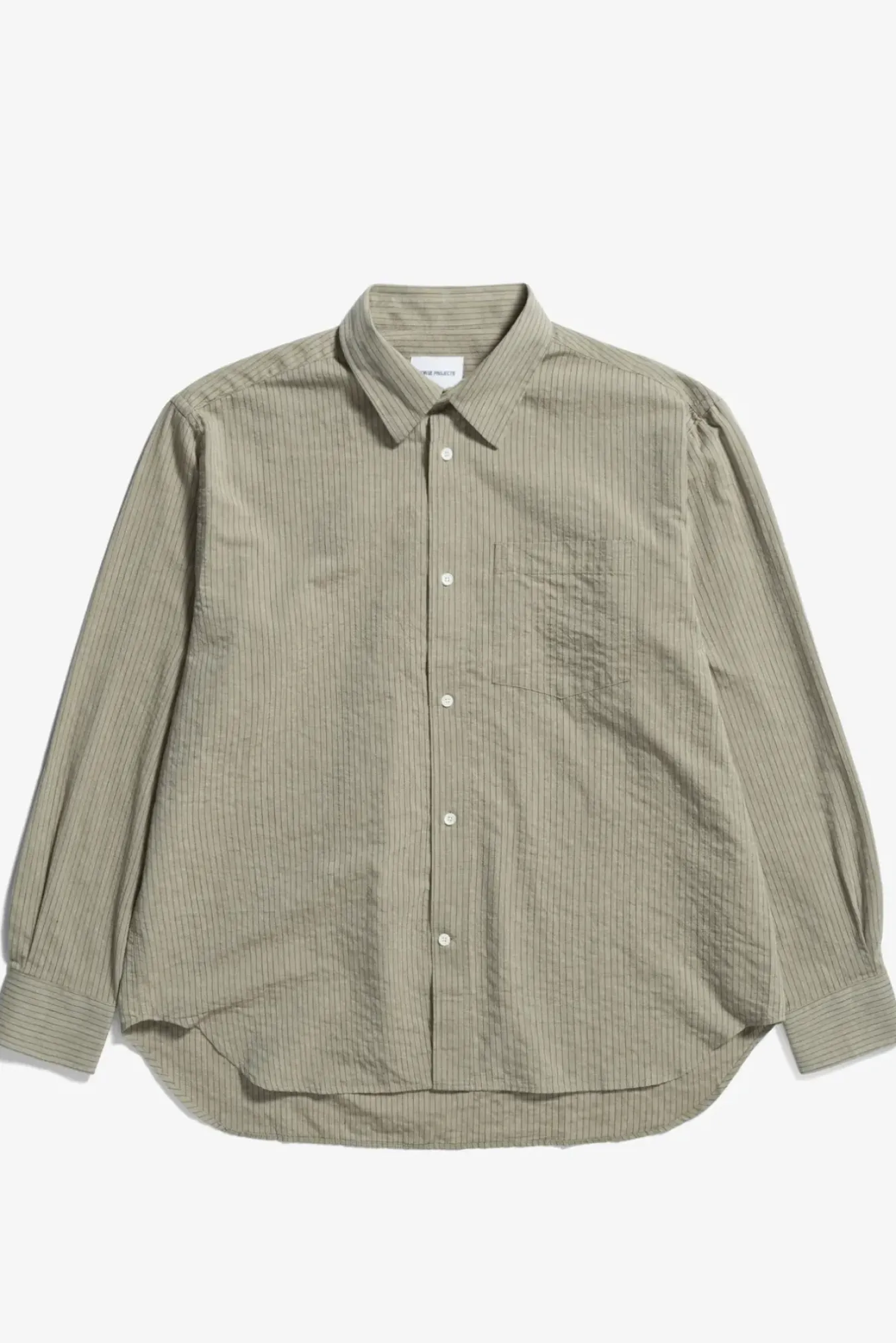 Norse Projects SHIRTING>Mo Oversized Striped Shirt