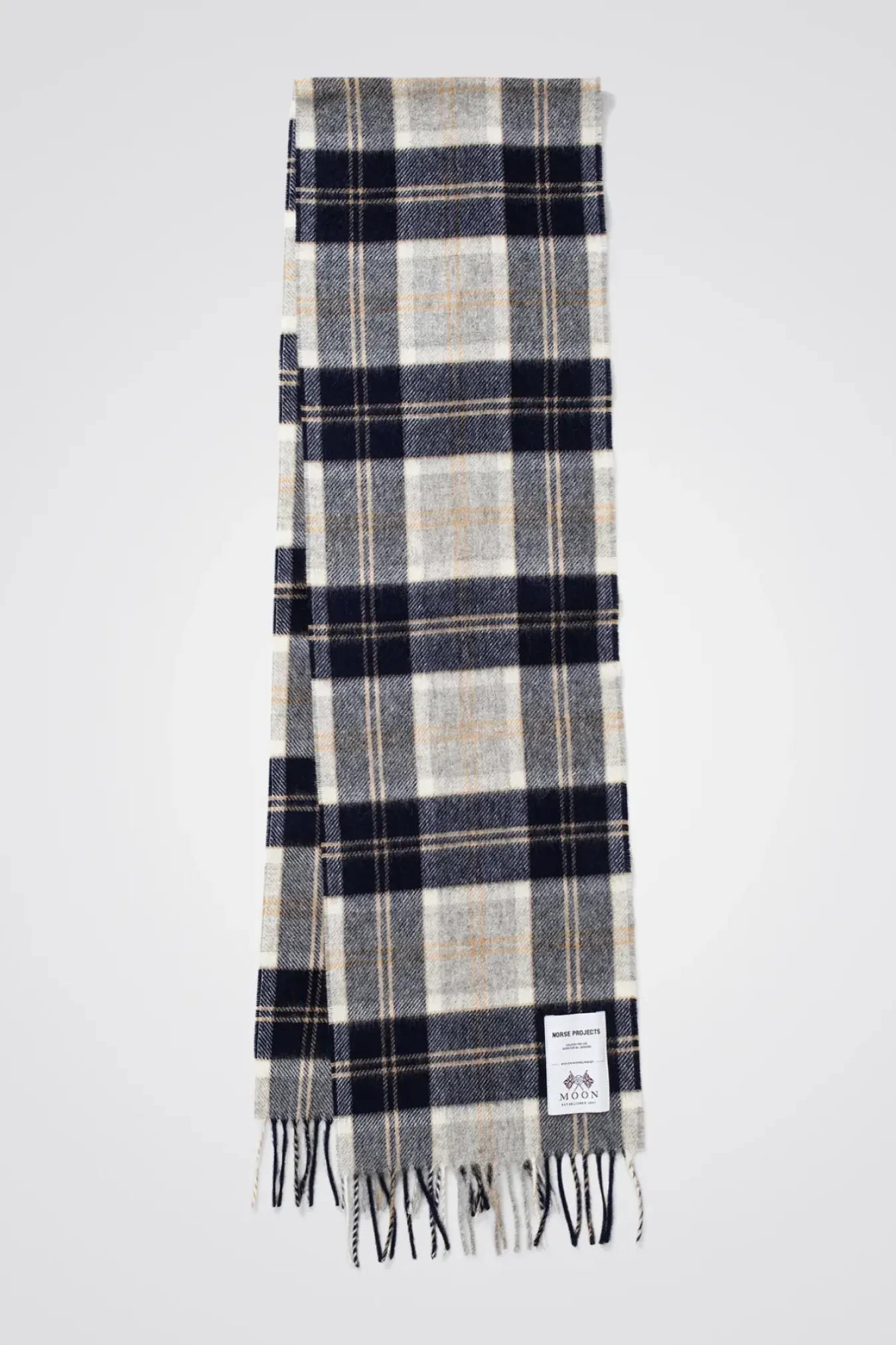 Norse Projects ACCESSORIES>Moon Checked Lambswool Scarf