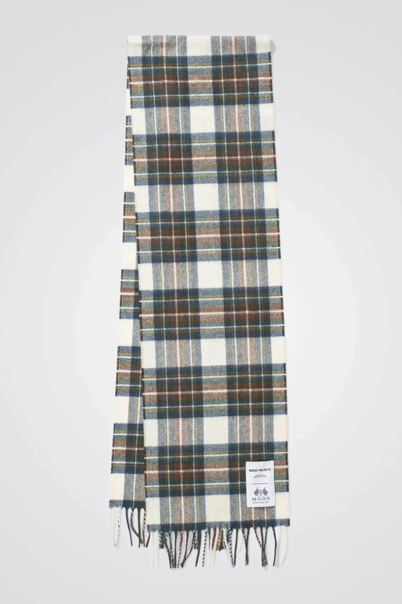 Norse Projects ACCESSORIES>Moon Checked Lambswool Scarf