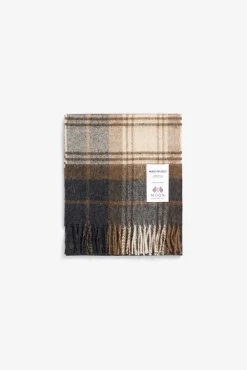 Norse Projects ACCESSORIES>Moon Checked Merino Lambswool Scarf