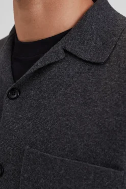 Norse Projects KNITWEAR>Nicolai Merino Cotton Milano Jacket