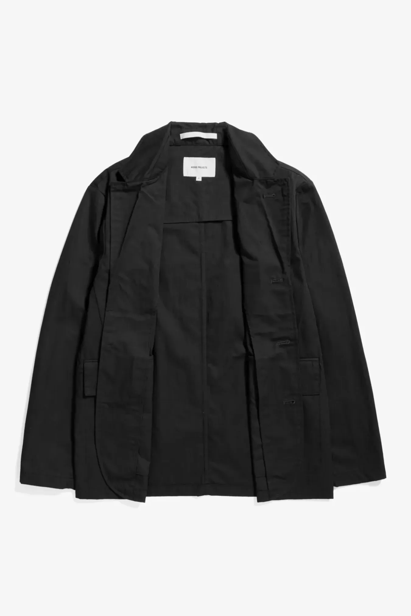 Norse Projects OVERSHIRTS|OUTERWEAR>Nilas Fine Broken Twill Work Jacket