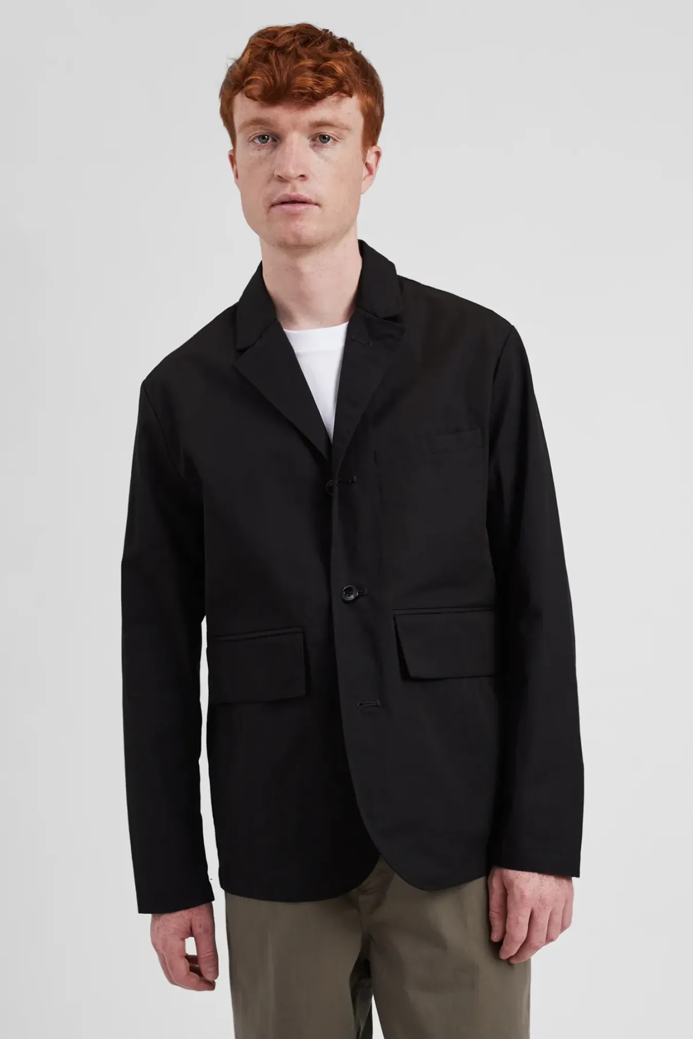 Norse Projects OVERSHIRTS|OUTERWEAR>Nilas Fine Broken Twill Work Jacket