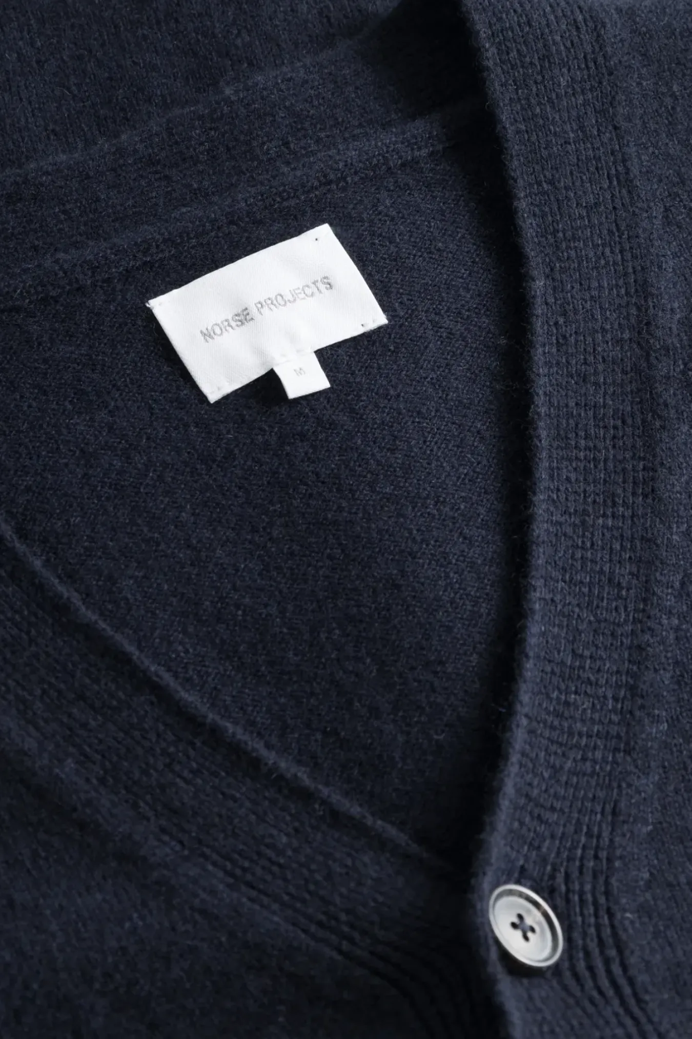 Norse Projects KNITWEAR>Norse Standard Merino Lambswool Cardigan