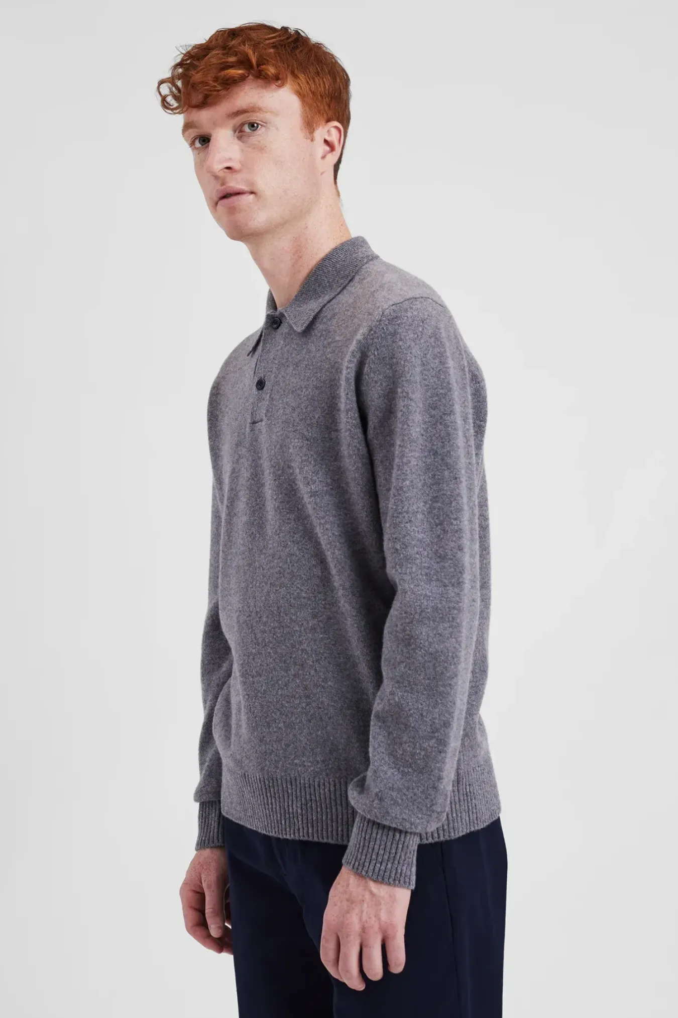 Norse Projects KNITWEAR>Norse Standard Merino Lambswool Polo