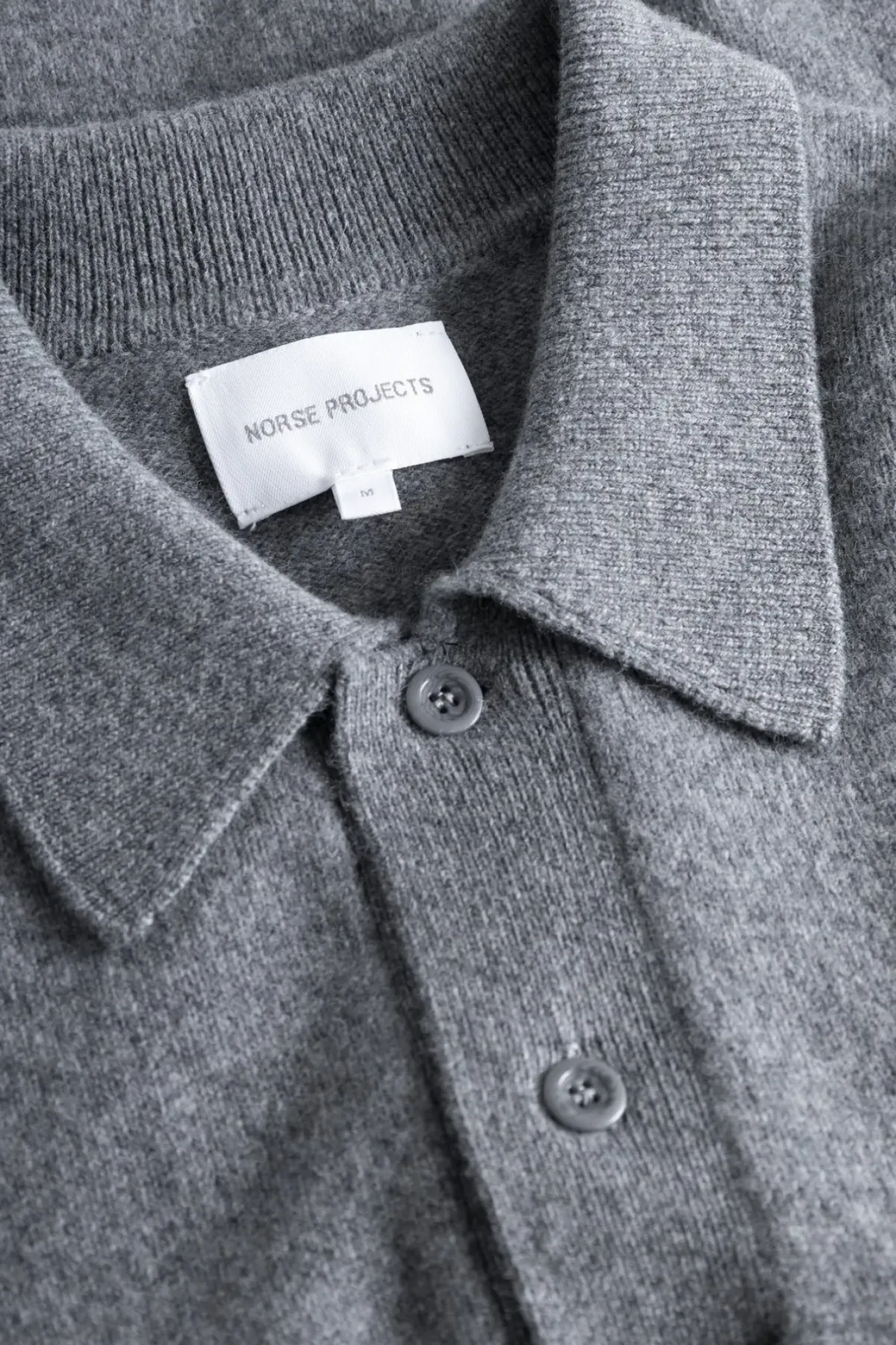 Norse Projects KNITWEAR>Norse Standard Merino Lambswool Polo
