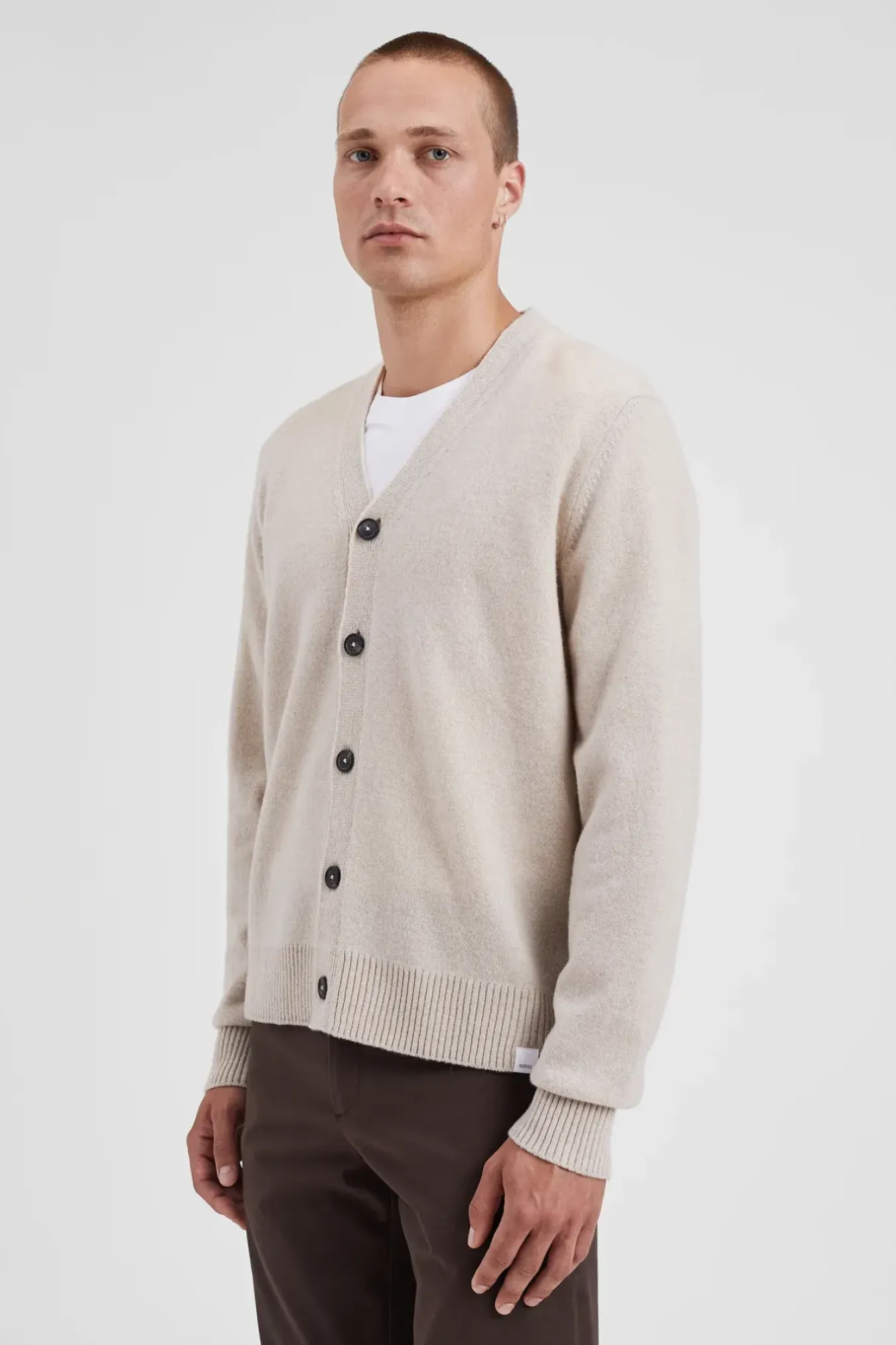 Norse Projects KNITWEAR>Norse Standard Merino Lambswool Cardigan