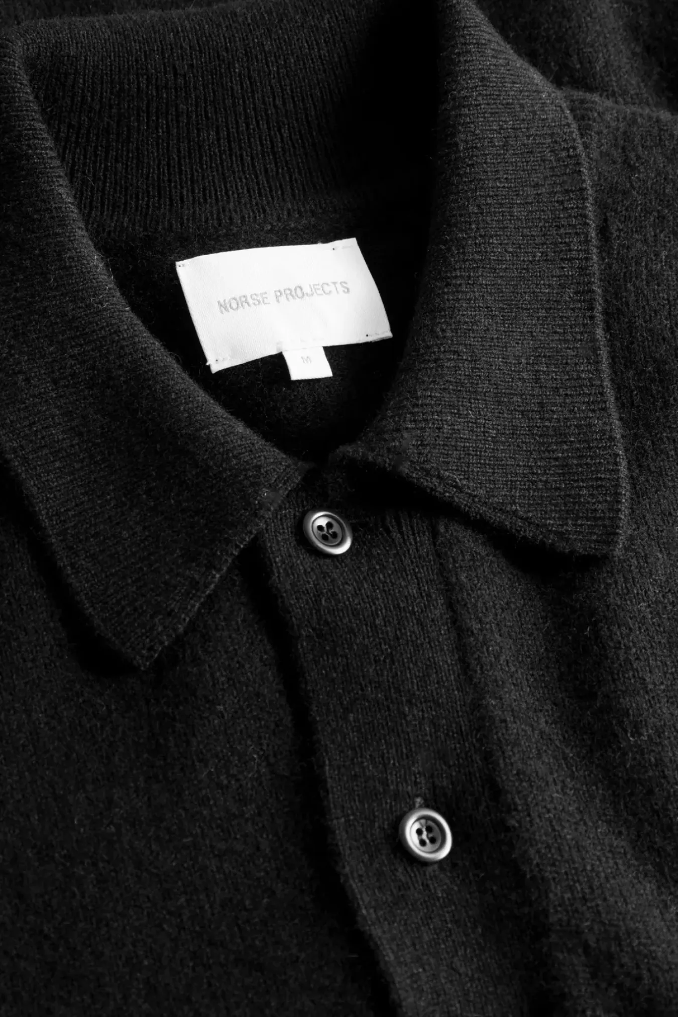 Norse Projects KNITWEAR>Norse Standard Merino Lambswool Polo